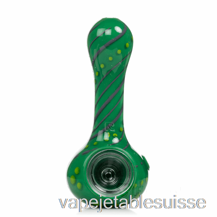 Vape Suisse Eyce Oraflex Floral Silicone Cuillère Créature (gris/vert/vert Citron)